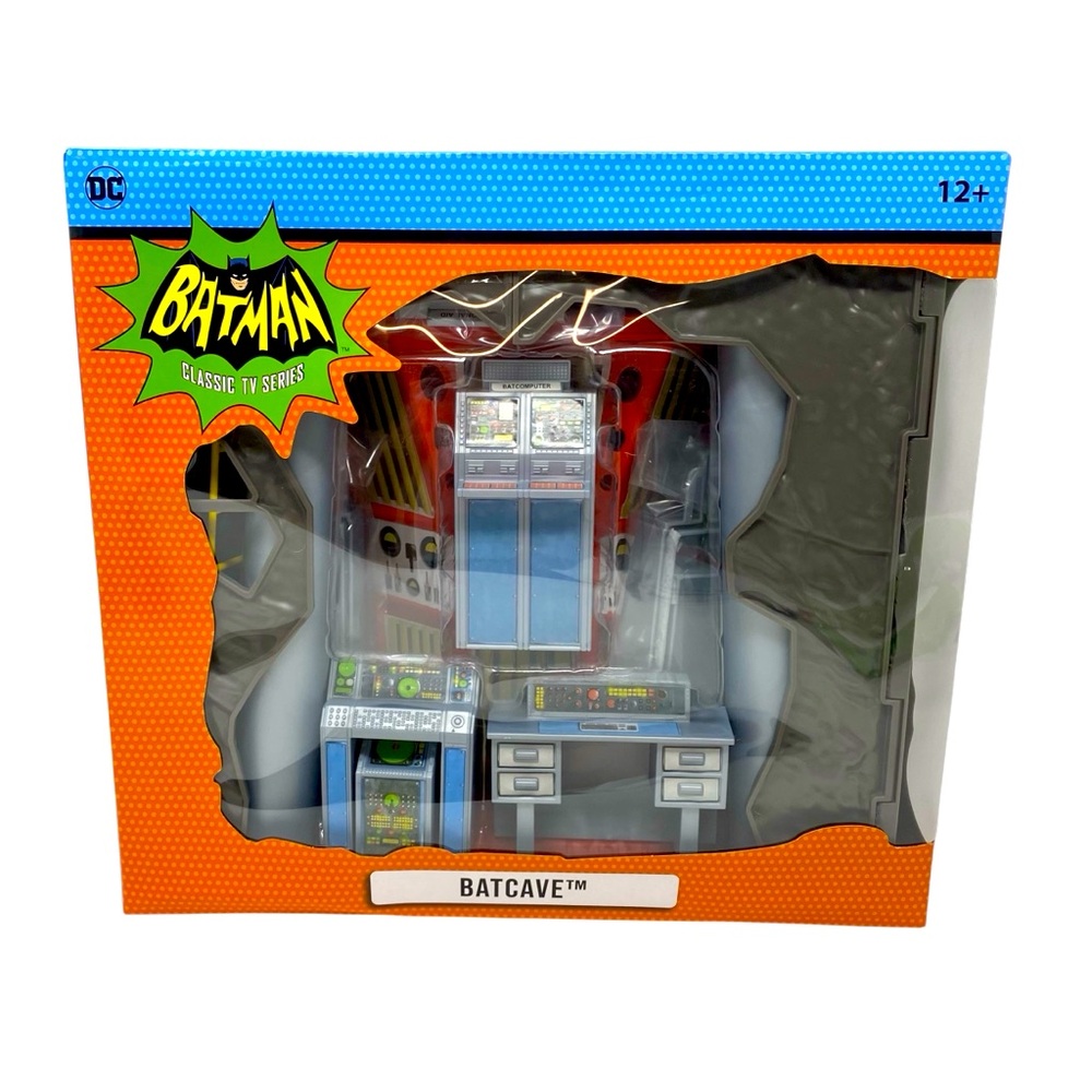 Batman Classic‎ TV Series 66 Batcave Playset by McFarlane Toys Batman Retro NEW